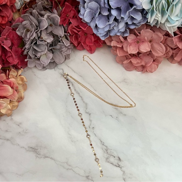 Long Tassel Pearl and Round Disc Necklace - Picture 9 of 16